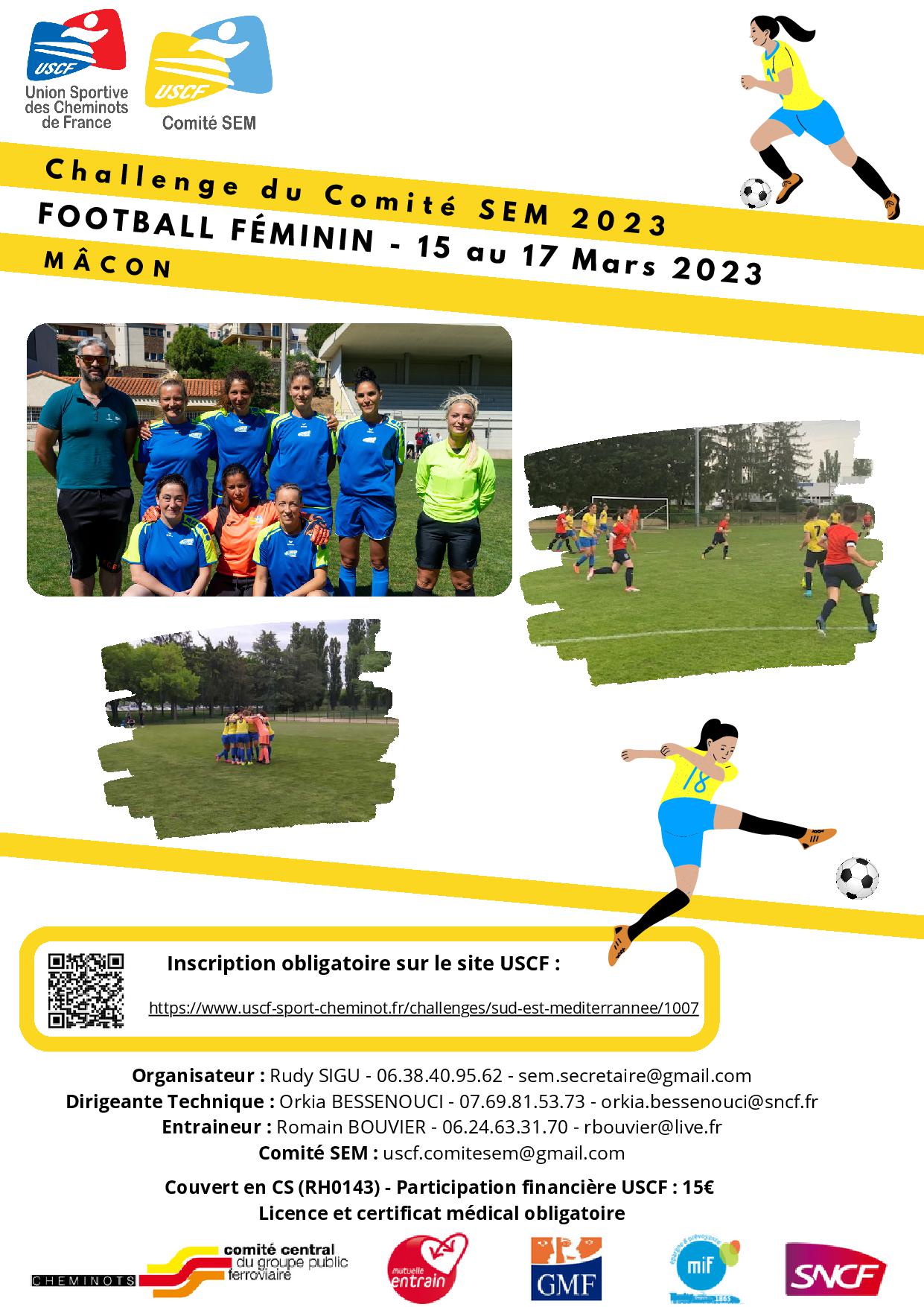 2023 Football Féminin SEM 1
