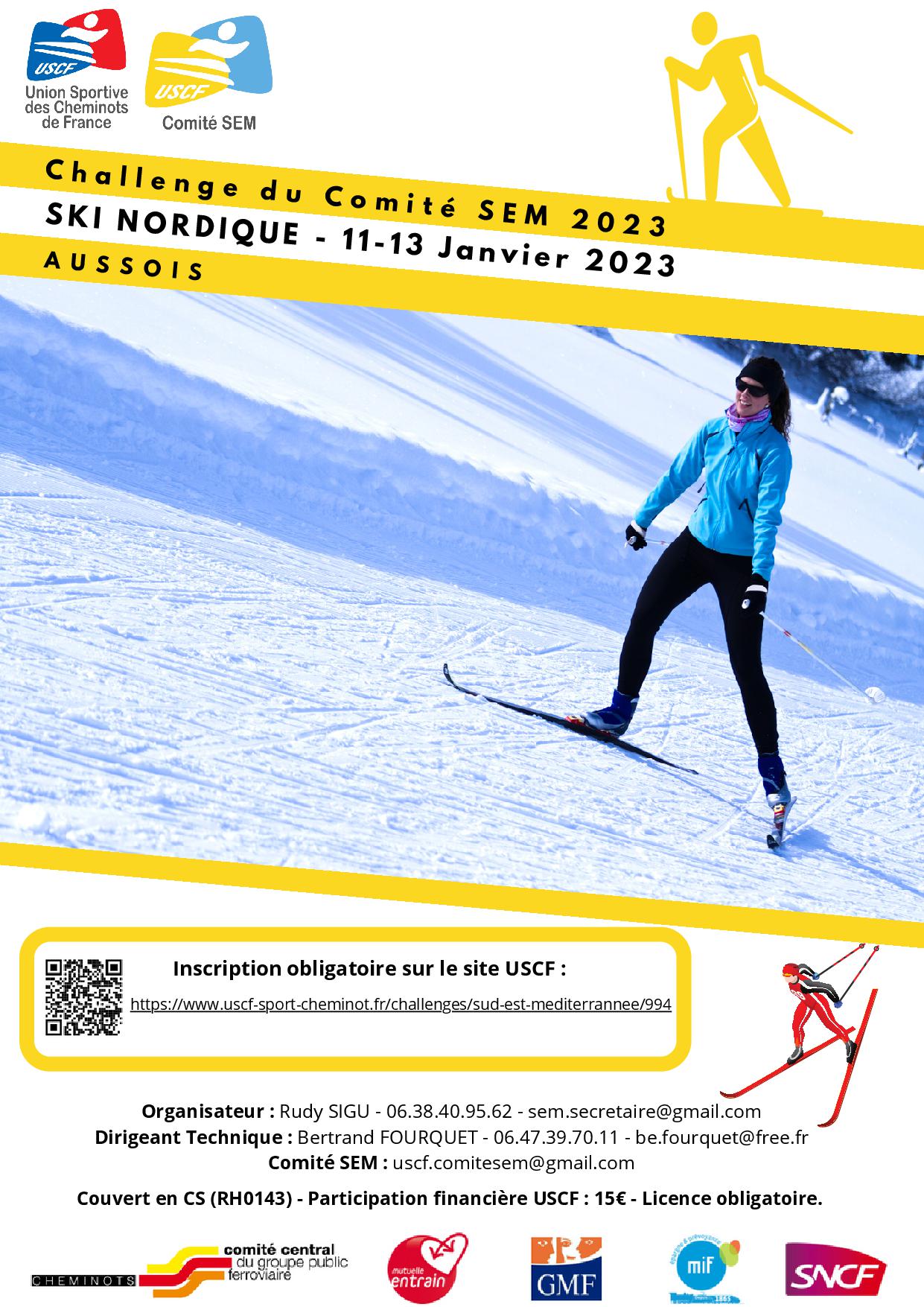 2023 Ski Nordique SEM