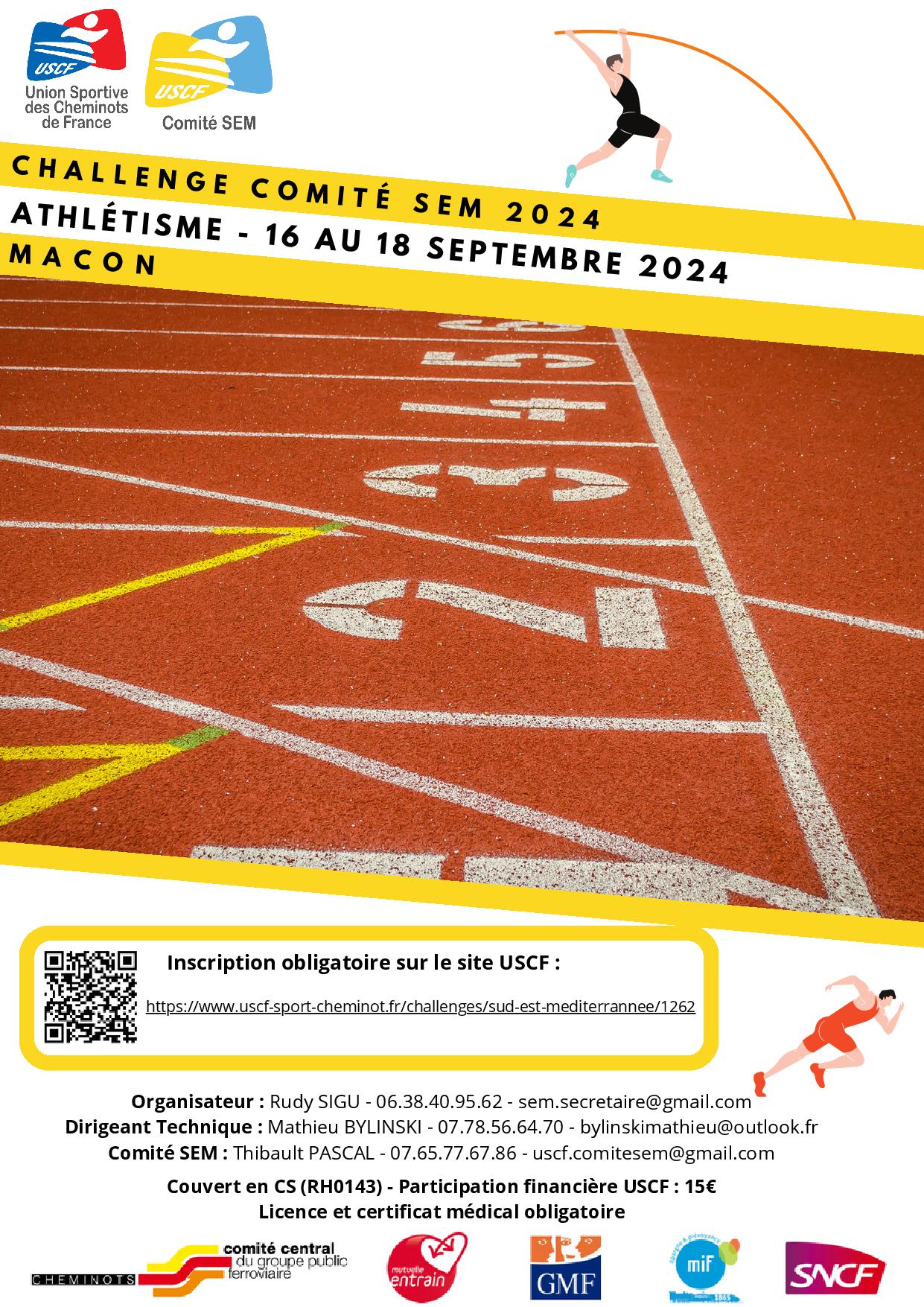 2024 09 16 SEM Atlhlétisme Affiche