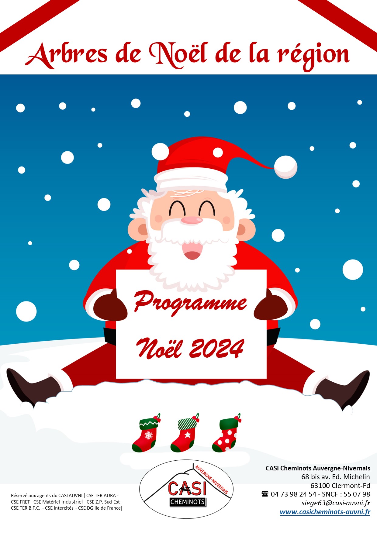 2024 programme arbres de noel