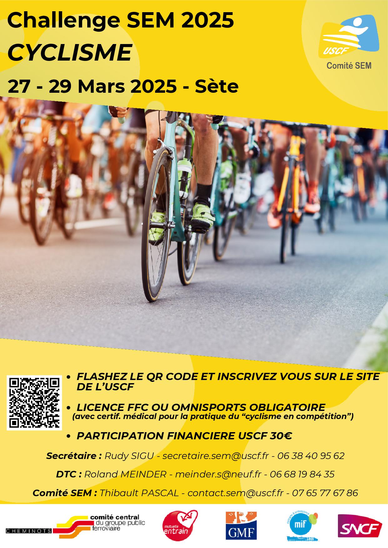 2025 SEM Cyclisme Affiche