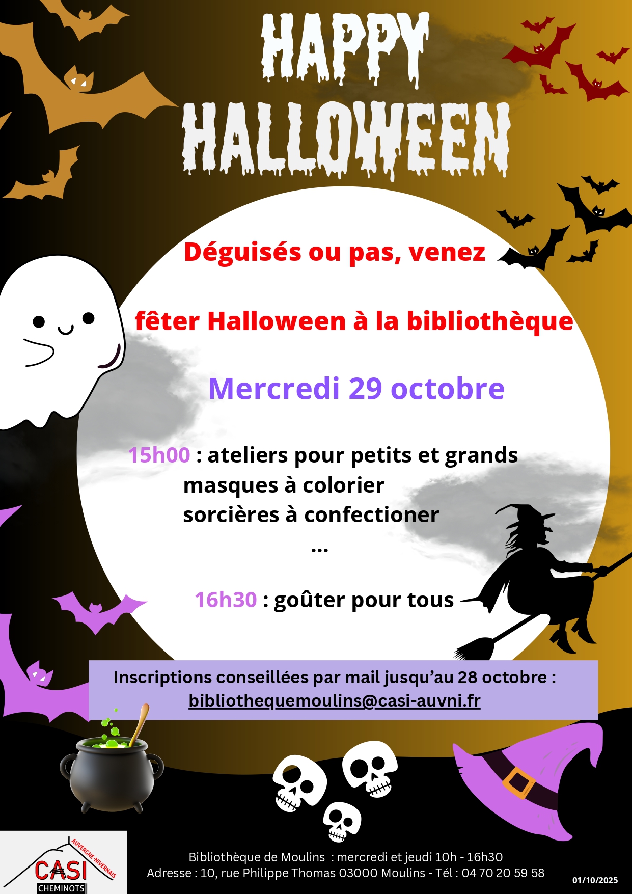 2025 Affiche Halloween Bib Moulins page 0001