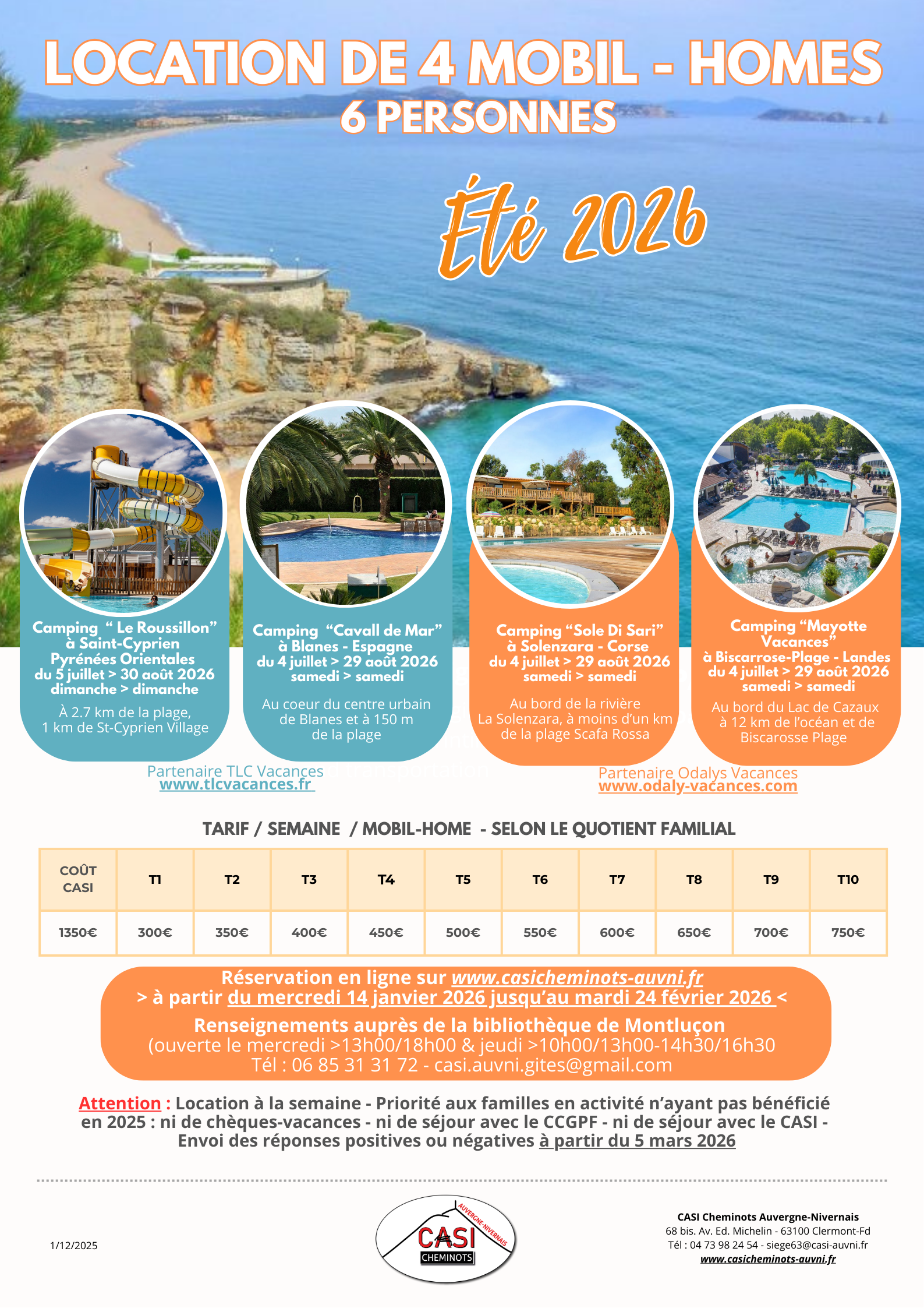2025 Affiche défin location mobile home 2026