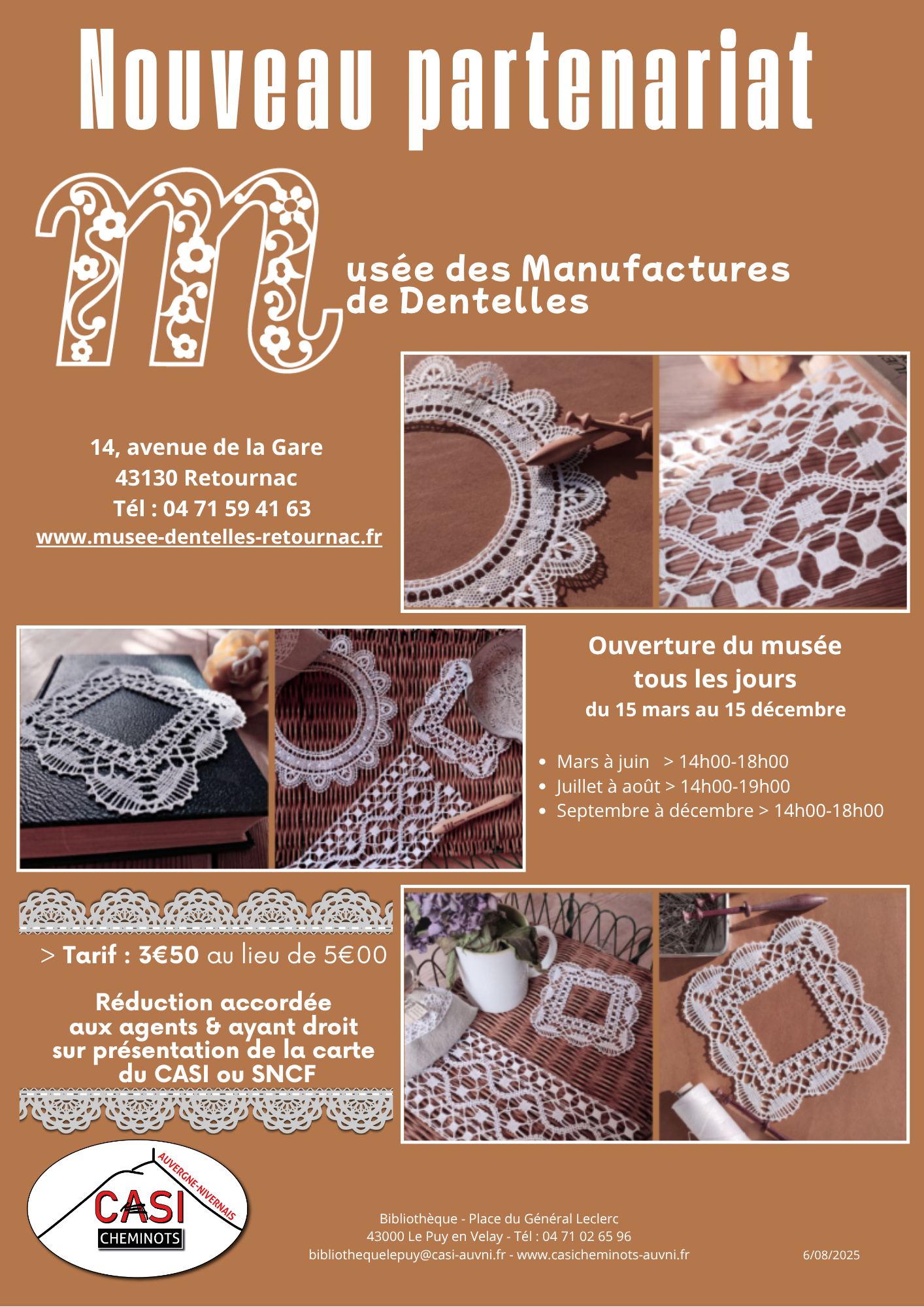 2025 Affiche définit partenariat Musée des Dentelles 431