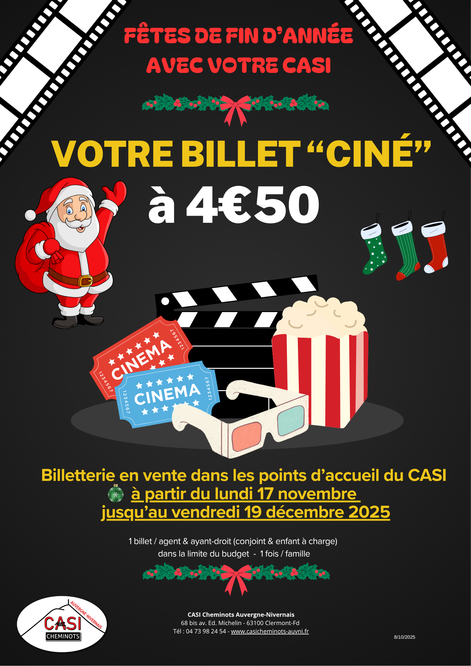 2025 Affiche défint Opération Ciné Fin dannée