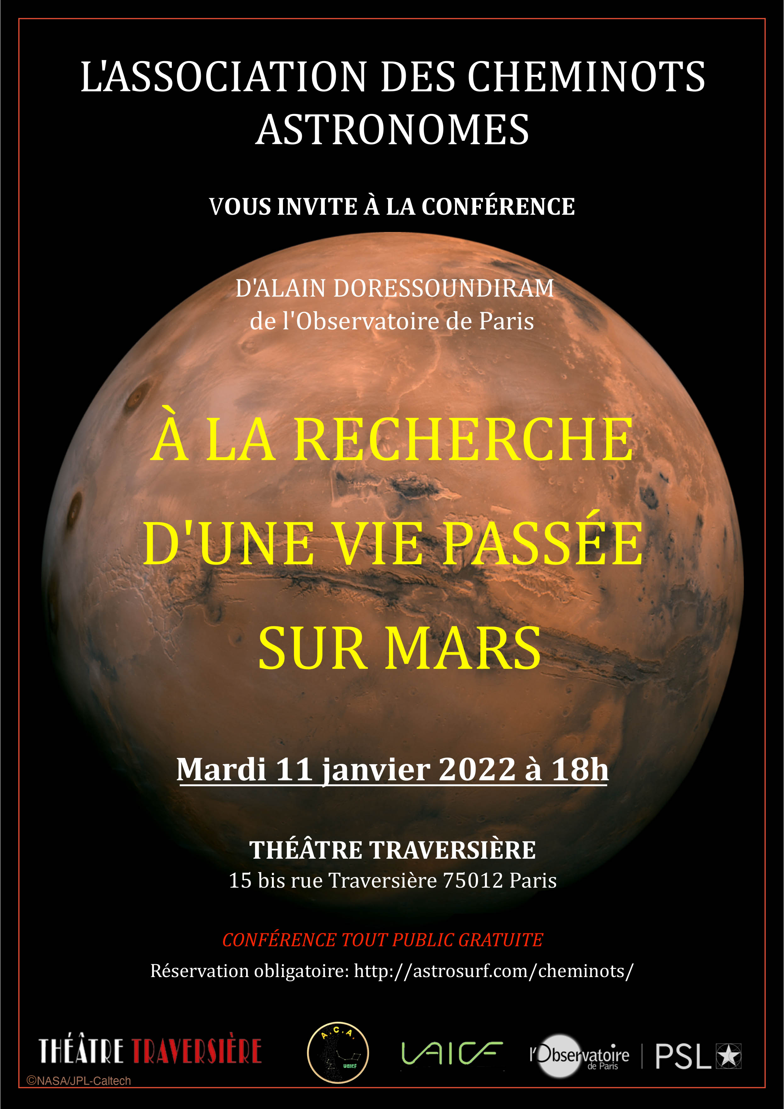 AFFICHE 2022 11 01 ASTRONOMES UAICF CONFERENCE