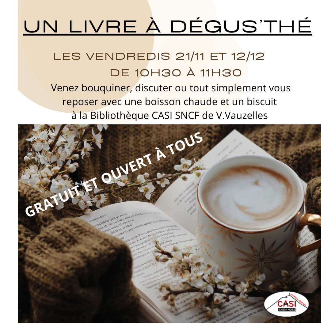 Animation Un livre à dégusthé