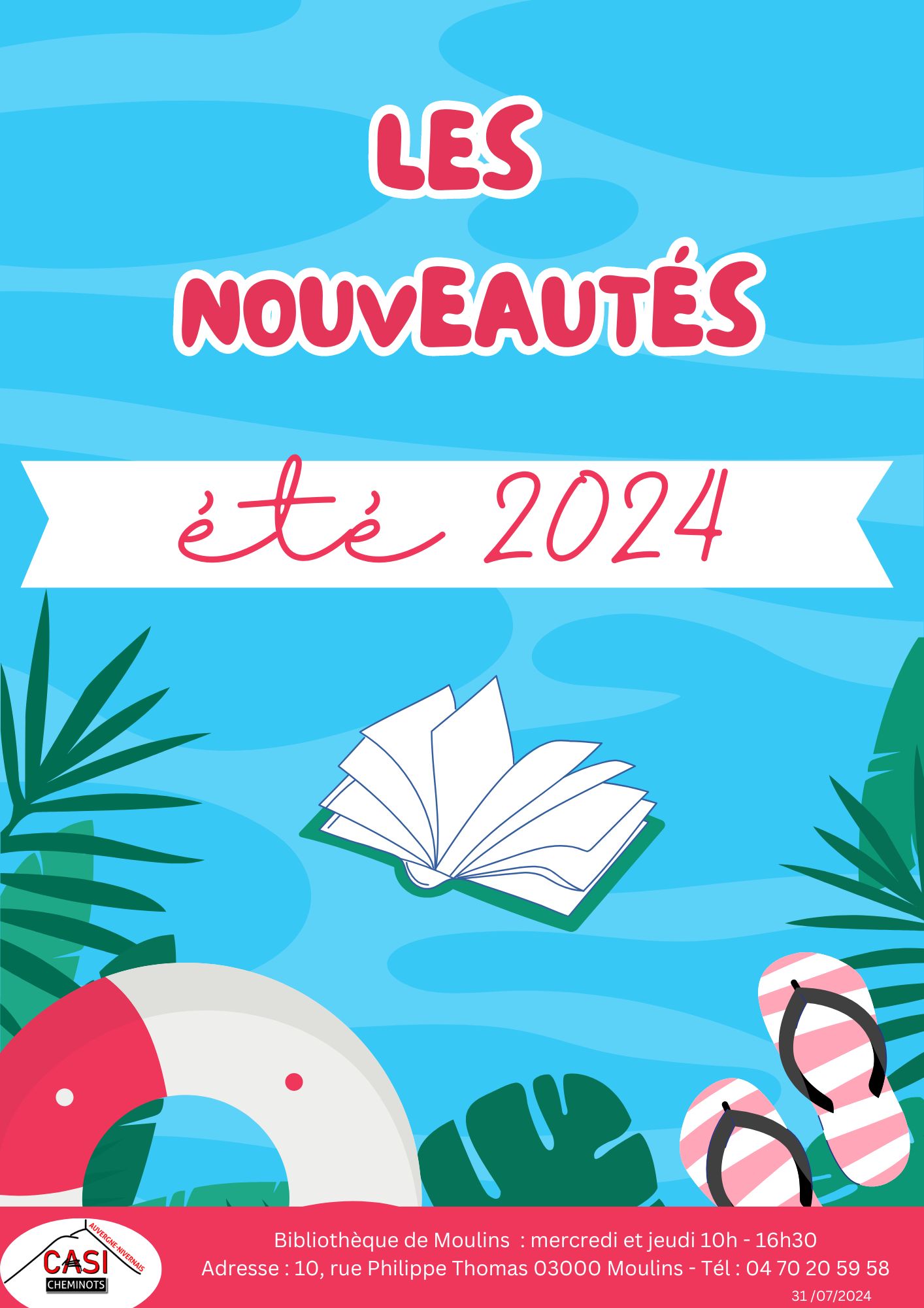 Les nouveautés été 2024