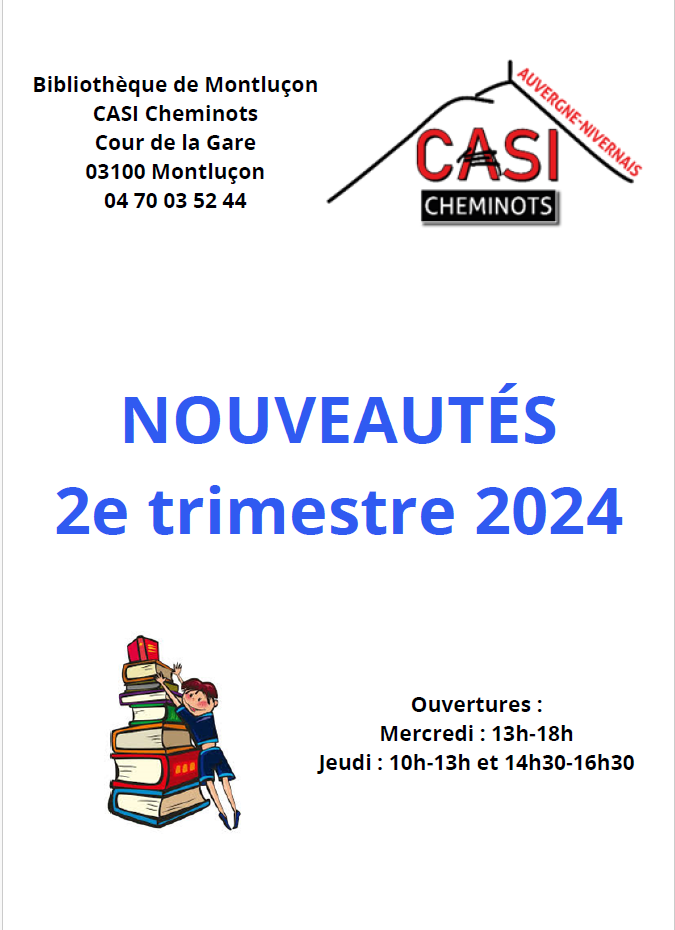 Nouveautes Ete 2024 bib Montlucon