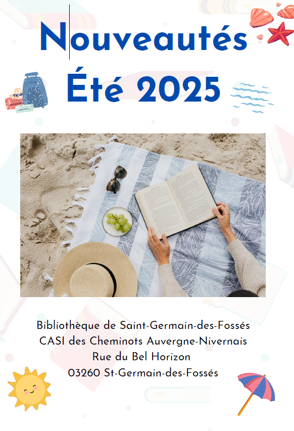 page 1 nouveautes ete 2025 bib st germain